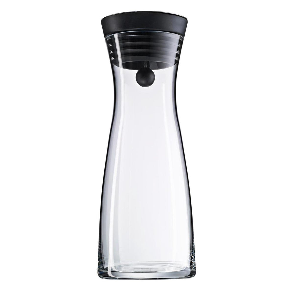 Wmf basic - waterkaraf - 0,75l - zwart - druppelvrij - elegant design