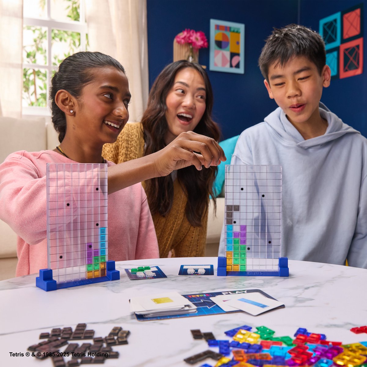 Spin master copilot said: games - tetris - bordspel - speel het klassieke tetris-spel in het echt - multiplayer puzzeluitdaging - voor 2 tot 4 spelers - vanaf 8 jaar