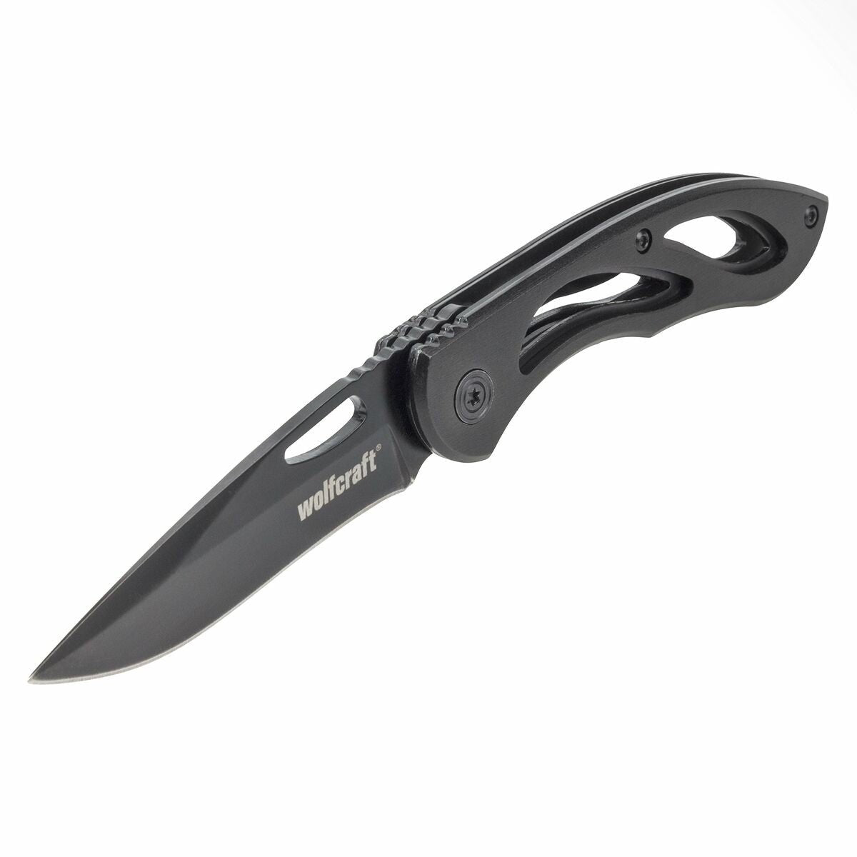 Wolfcraft - zakmes - vrijetijdsmes met uitklapbaar lemmet - 4288000