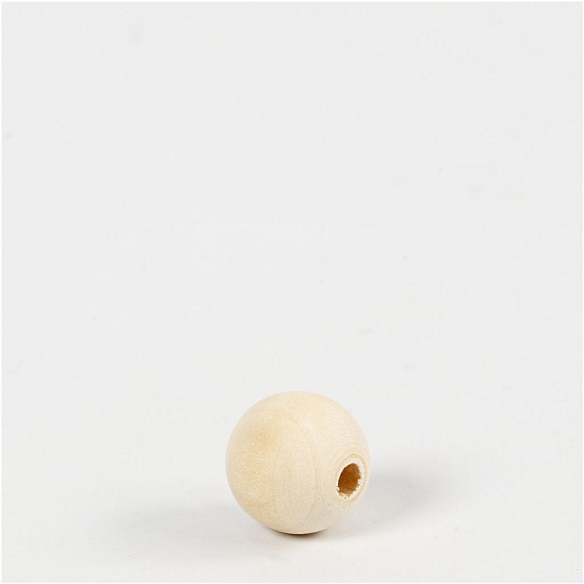 Creativ company cc houten kralen 15 mm naturel 20 stuks