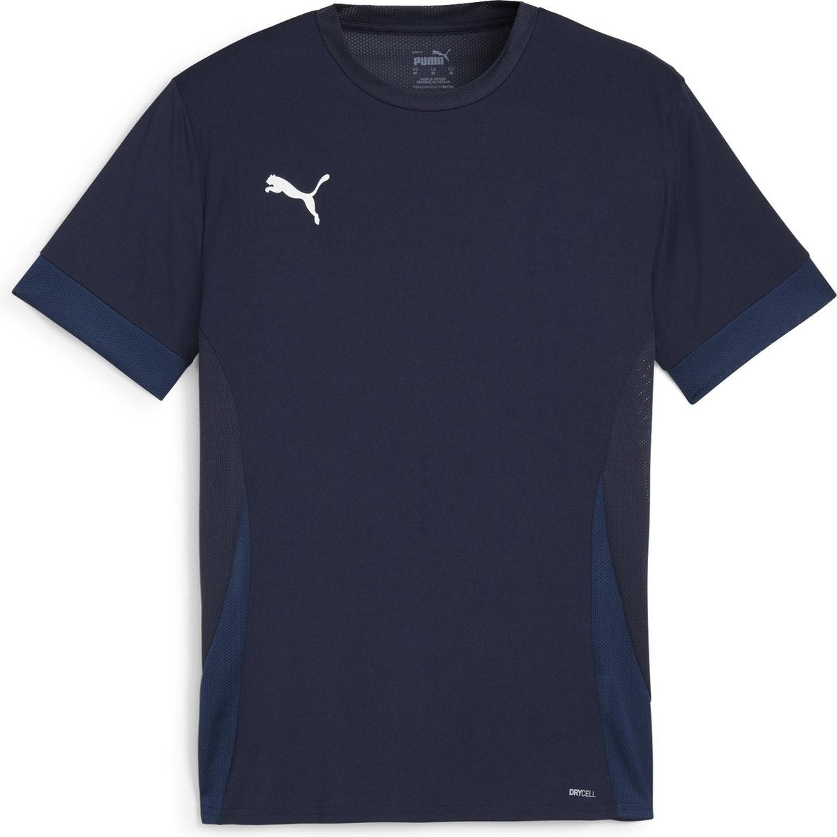 Puma teamgoal matchday jersey heren sportshirt - navy- white-persian blue