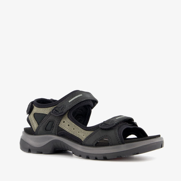 Ecco damen sandalette rec.offroad in schwarz