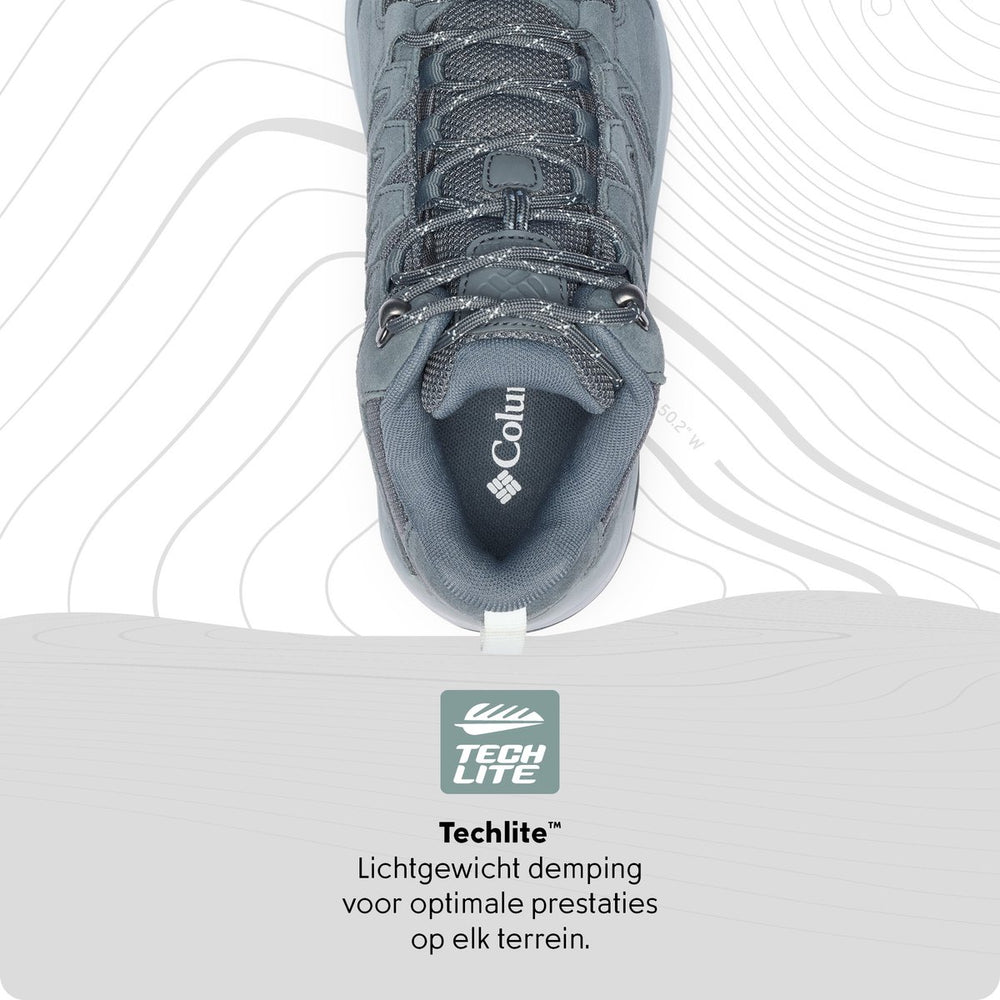 Columbia redmond™ iv mid waterproof dames wandelschoenen - graphite, tea light