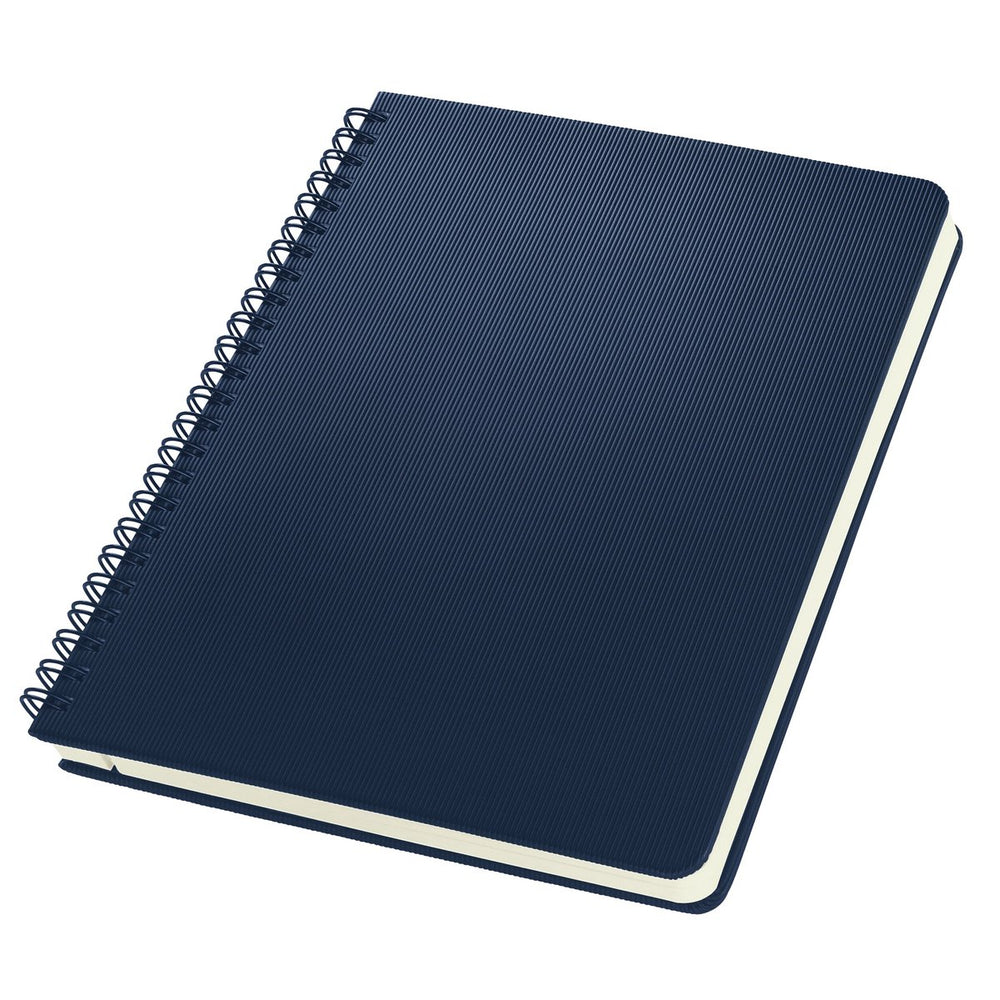 Sigel notitieboek conceptum - formaat a5 - midnight blue - met spiraal - gelinieerd - hardcover - si-co827