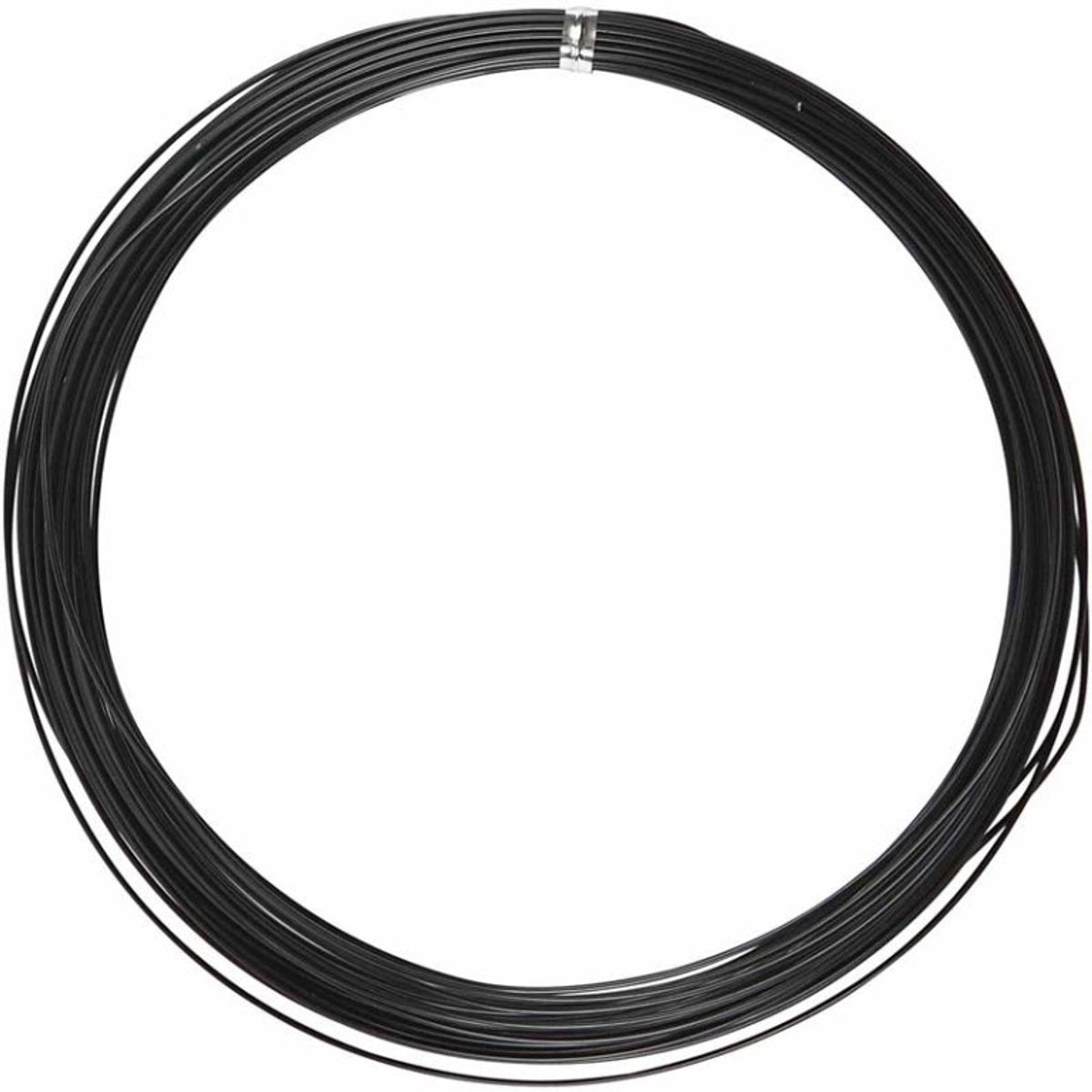 Creativ company alu draad 1 mm zwart 16 m