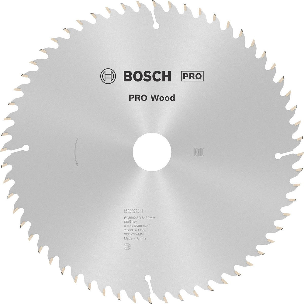 Bosch cirkzb opt 235x30 25x2,8 60t wz