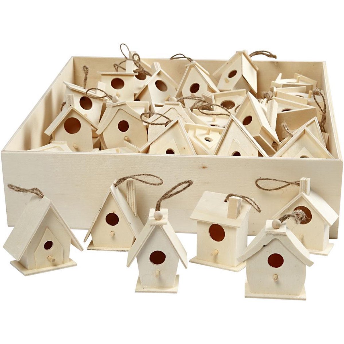 Creativ company https: www.cchobby.nl vogelhuis-h-7-cm-6x10-stuk-1-doos
