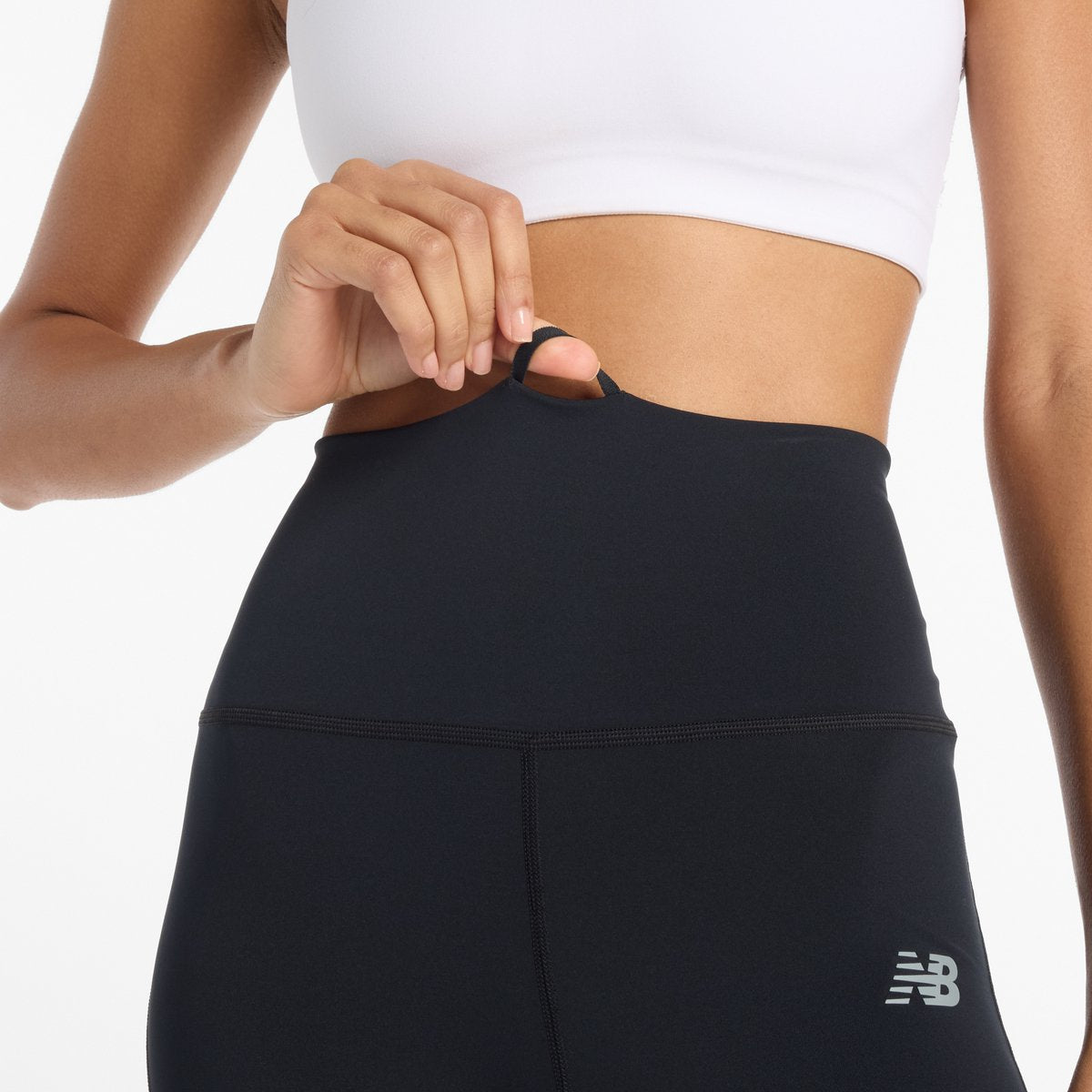 New balance sport high rise legging 25 dames sportbroek - black