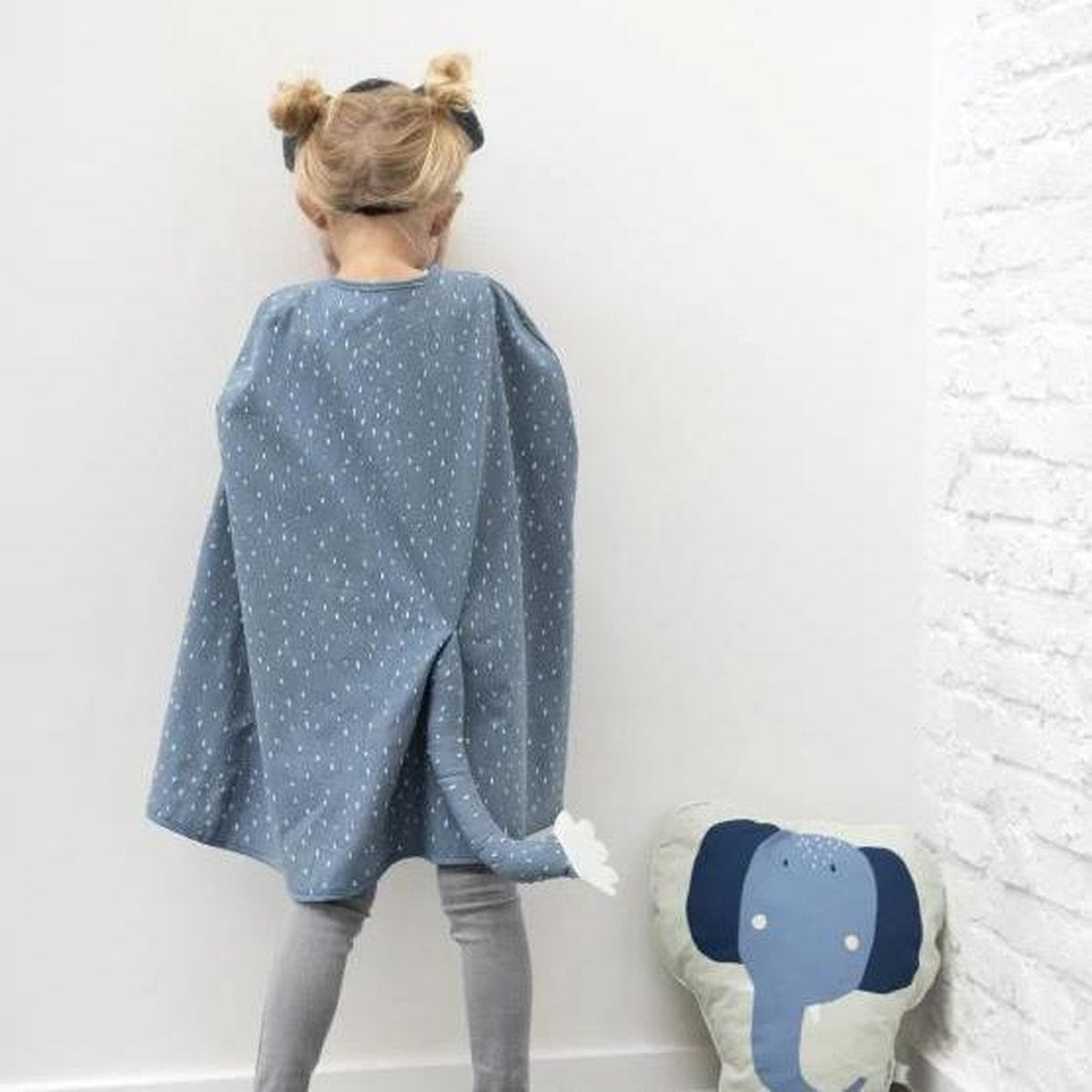 Trixie Cape en Masker Mevrouw Olifant