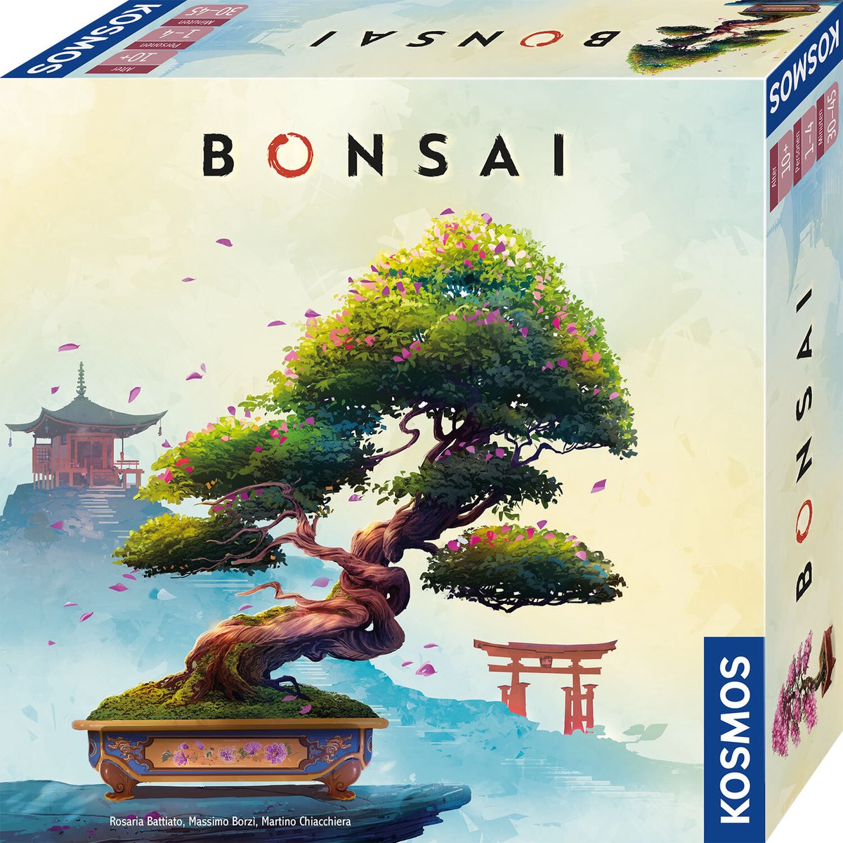 Kosmos bonsai, bordspel, familie, 10 jaar, 30 min, familiespel