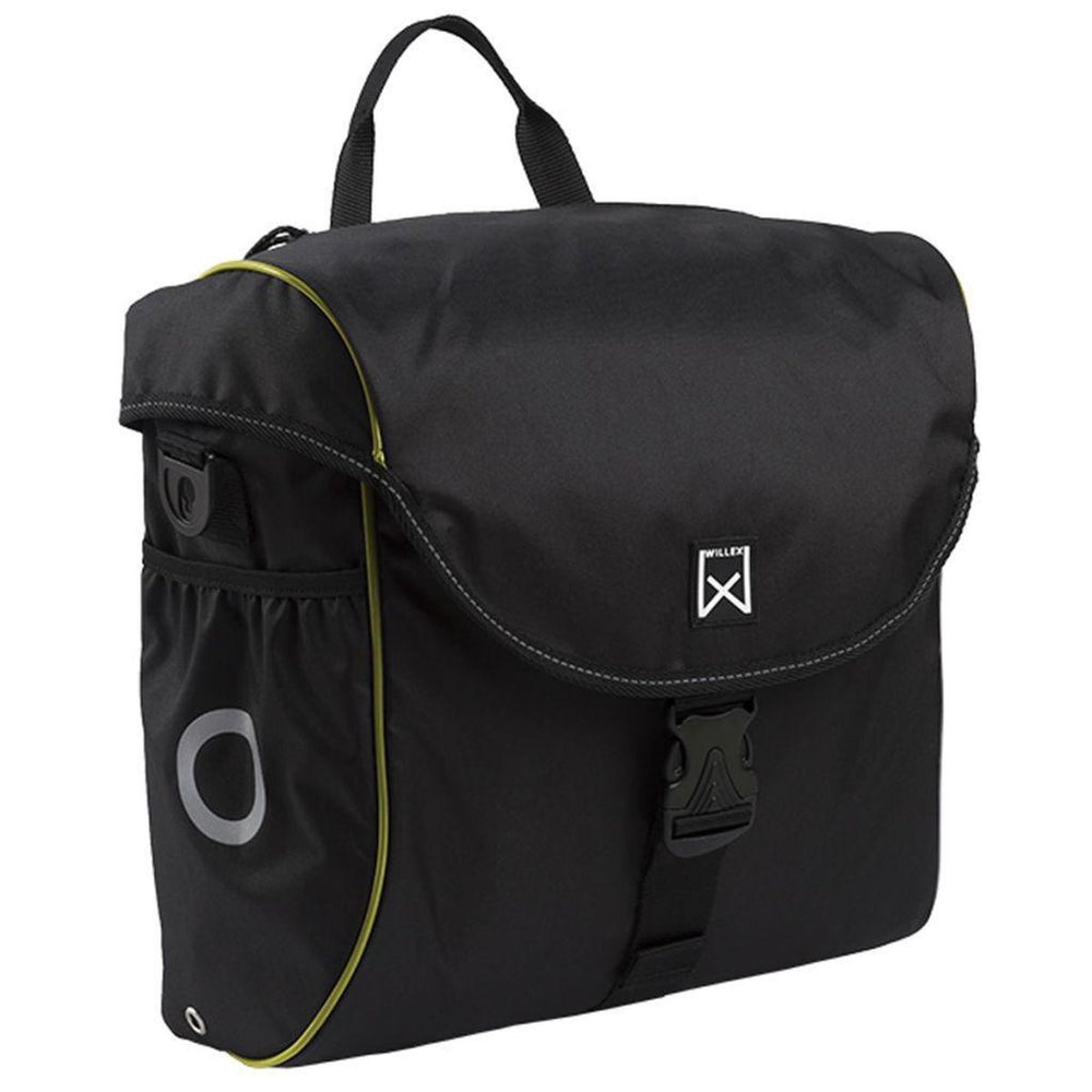 Willex - enkele tas 300 - zwart geel - lichtgewicht - xl 19 liter