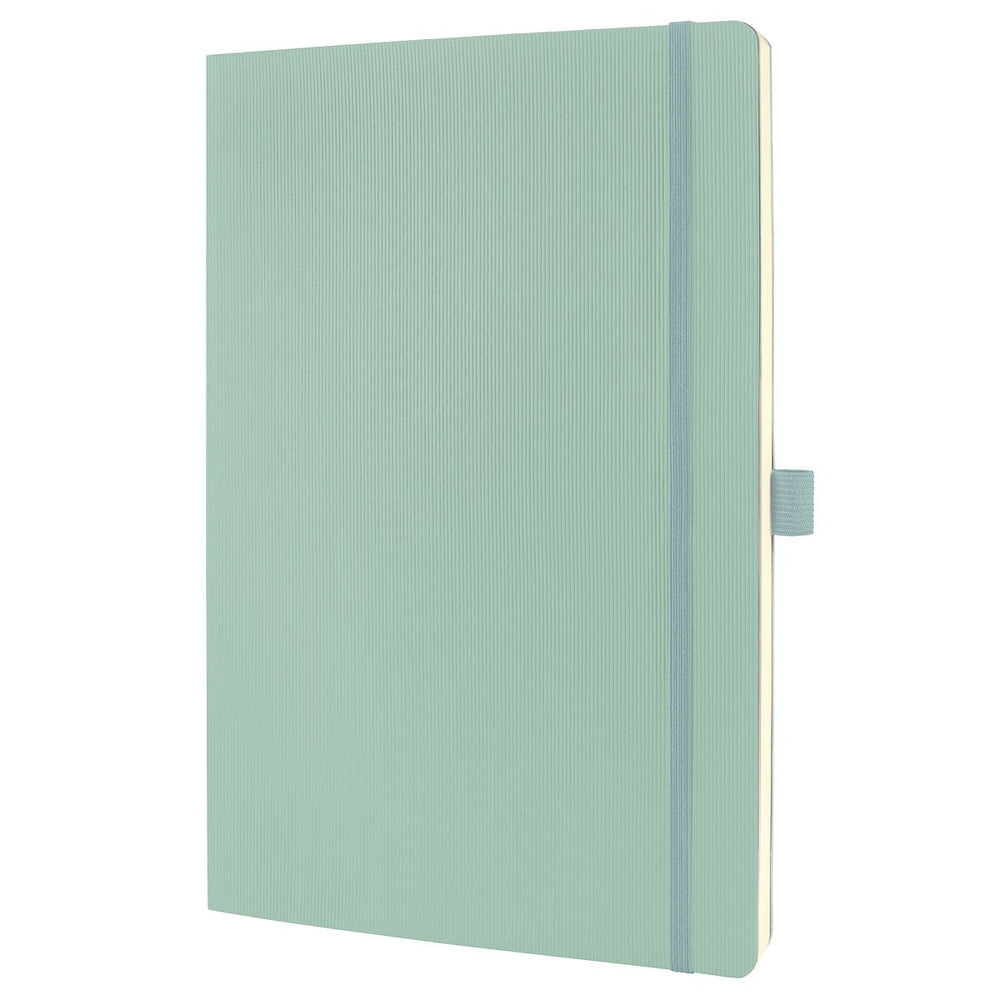 Sigel notitieboek - conceptum - a4 - mint green - softcover - lijn - 194 pagina's - 80 grams - si-co335