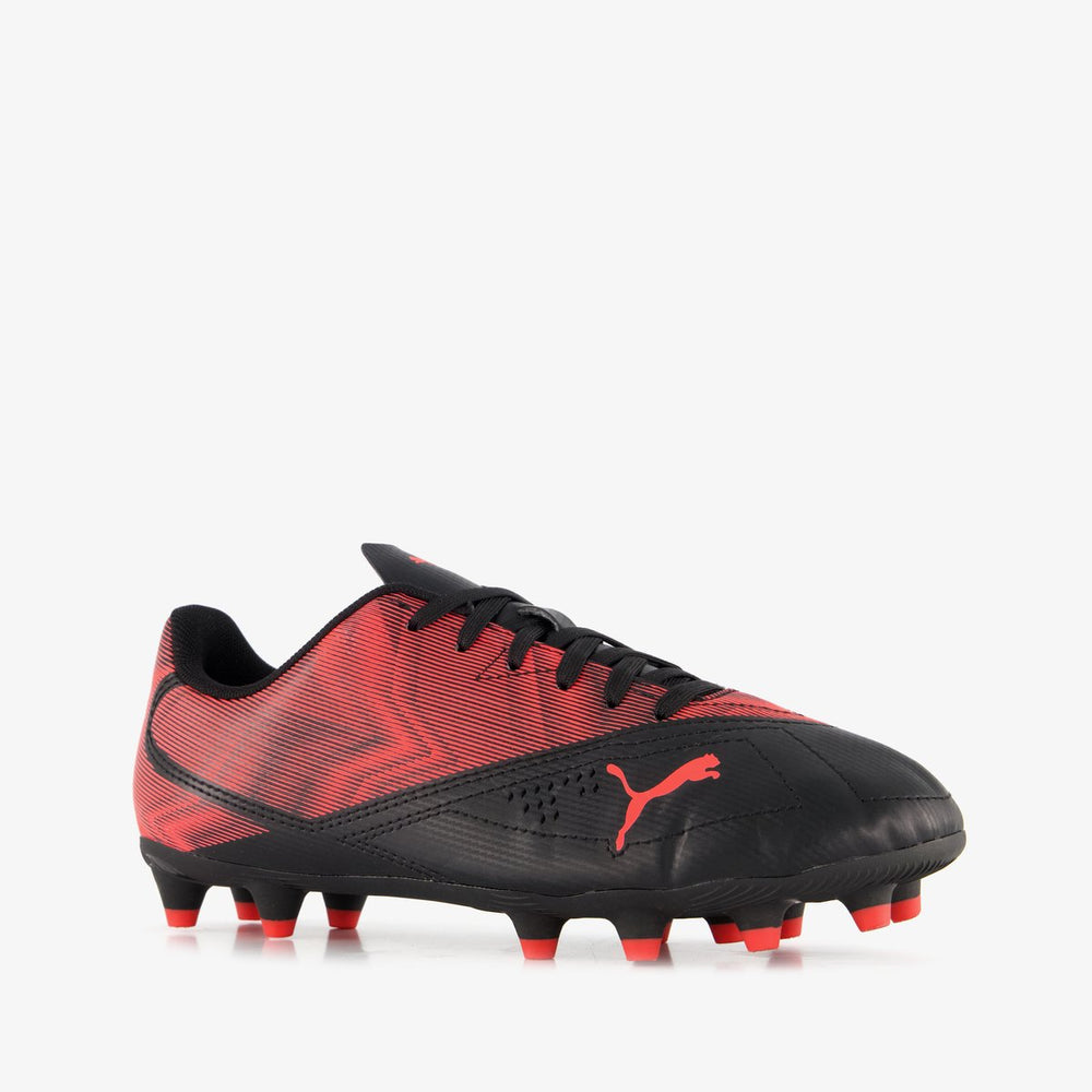 Puma rapid fg ag jr unisex sportschoenen - black-ultra red