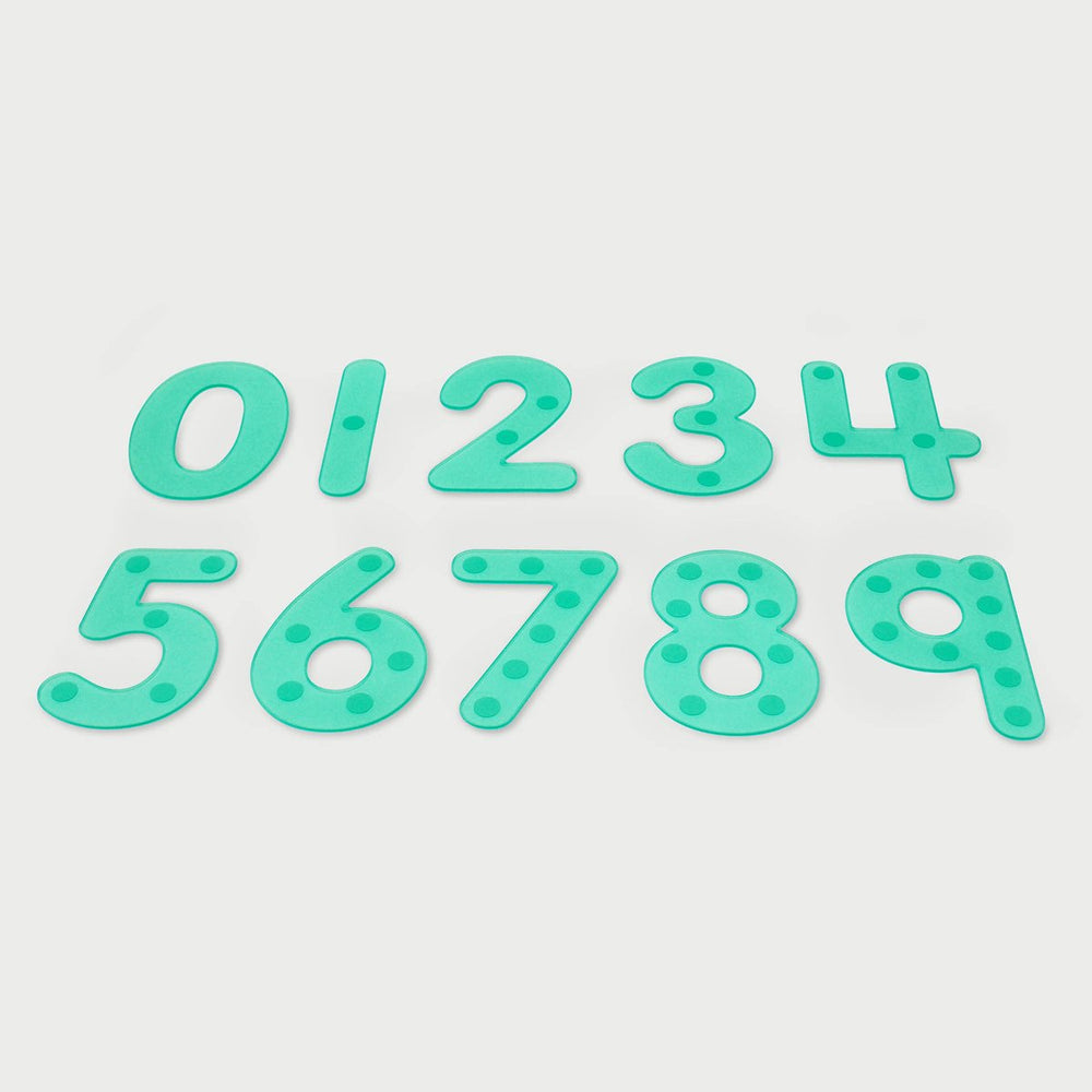 Tickit silishapes - cijfers met bobbeltjes