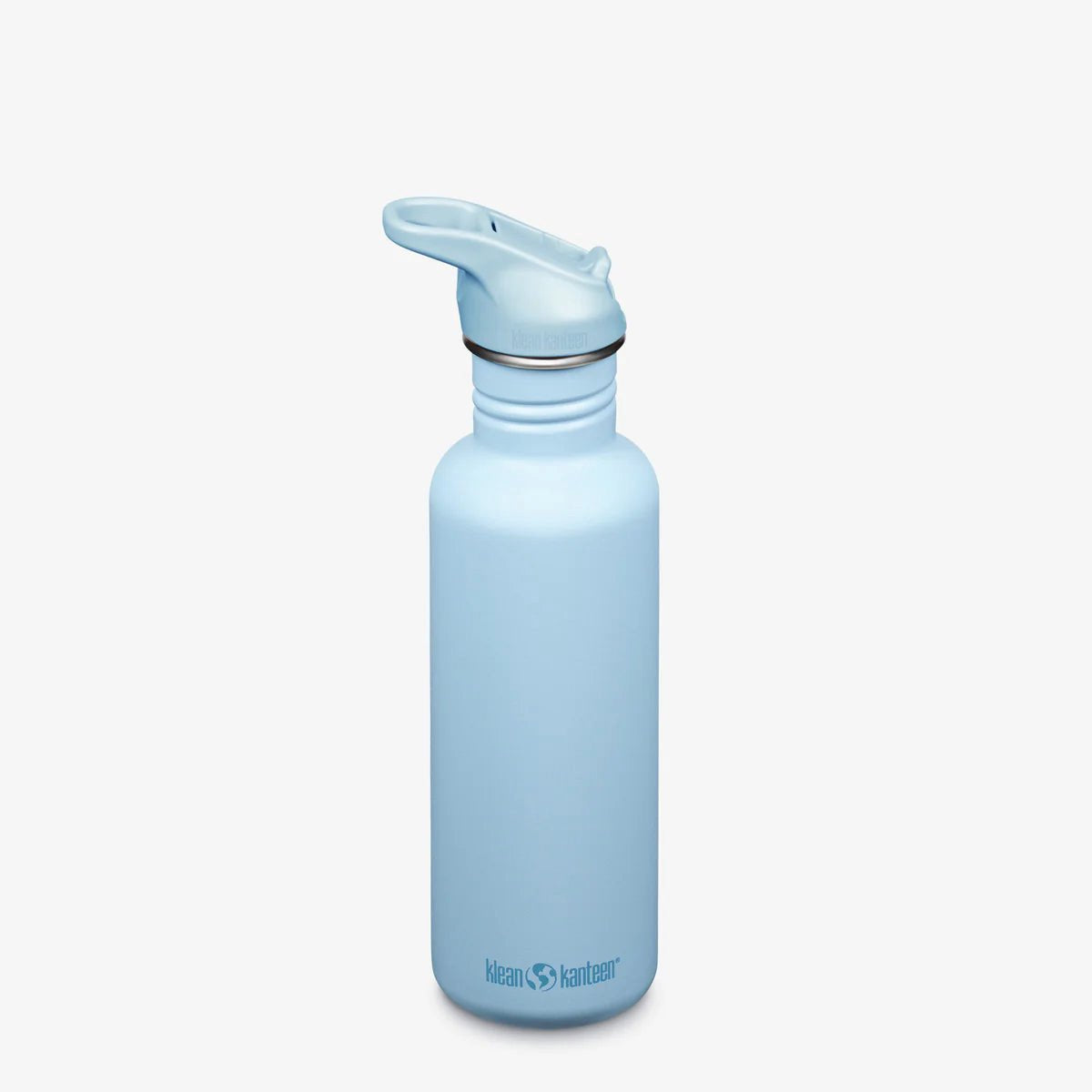 Klean kanteen classic single wall 800ml - flip sport cap clear sky