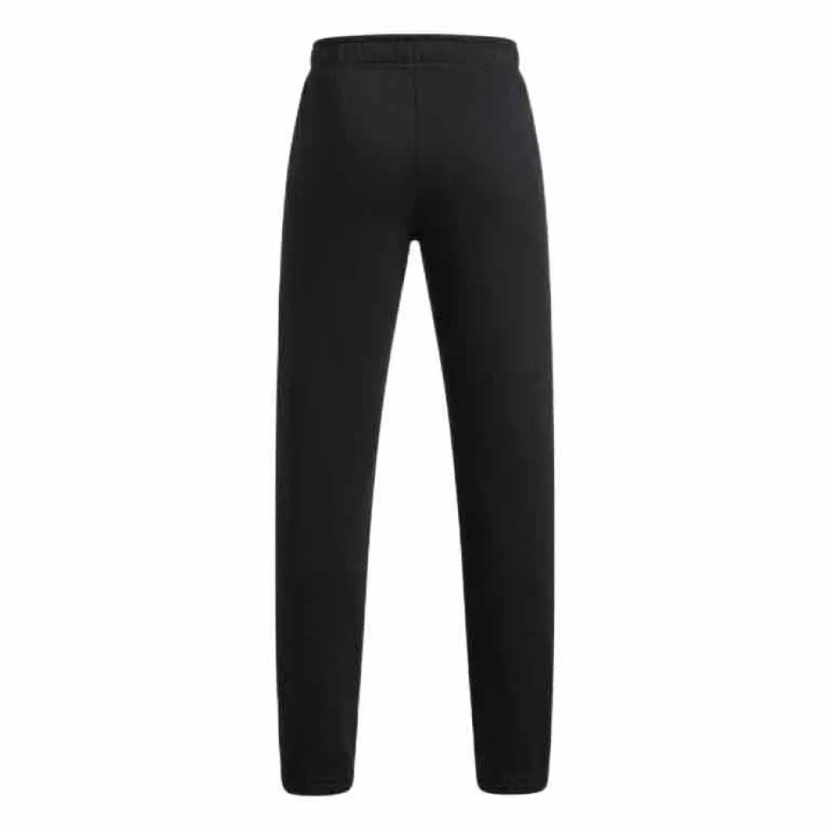 Under armour ua b rival fleece jogger-blk jongens sportbroek - ultimate zwart - wit
