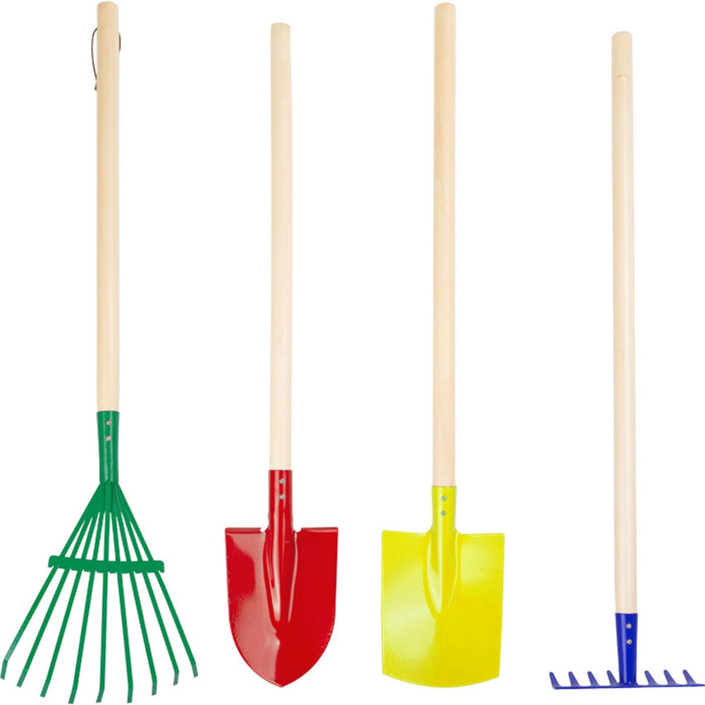 Small foot - wooden children's garden tools, 4 pcs.