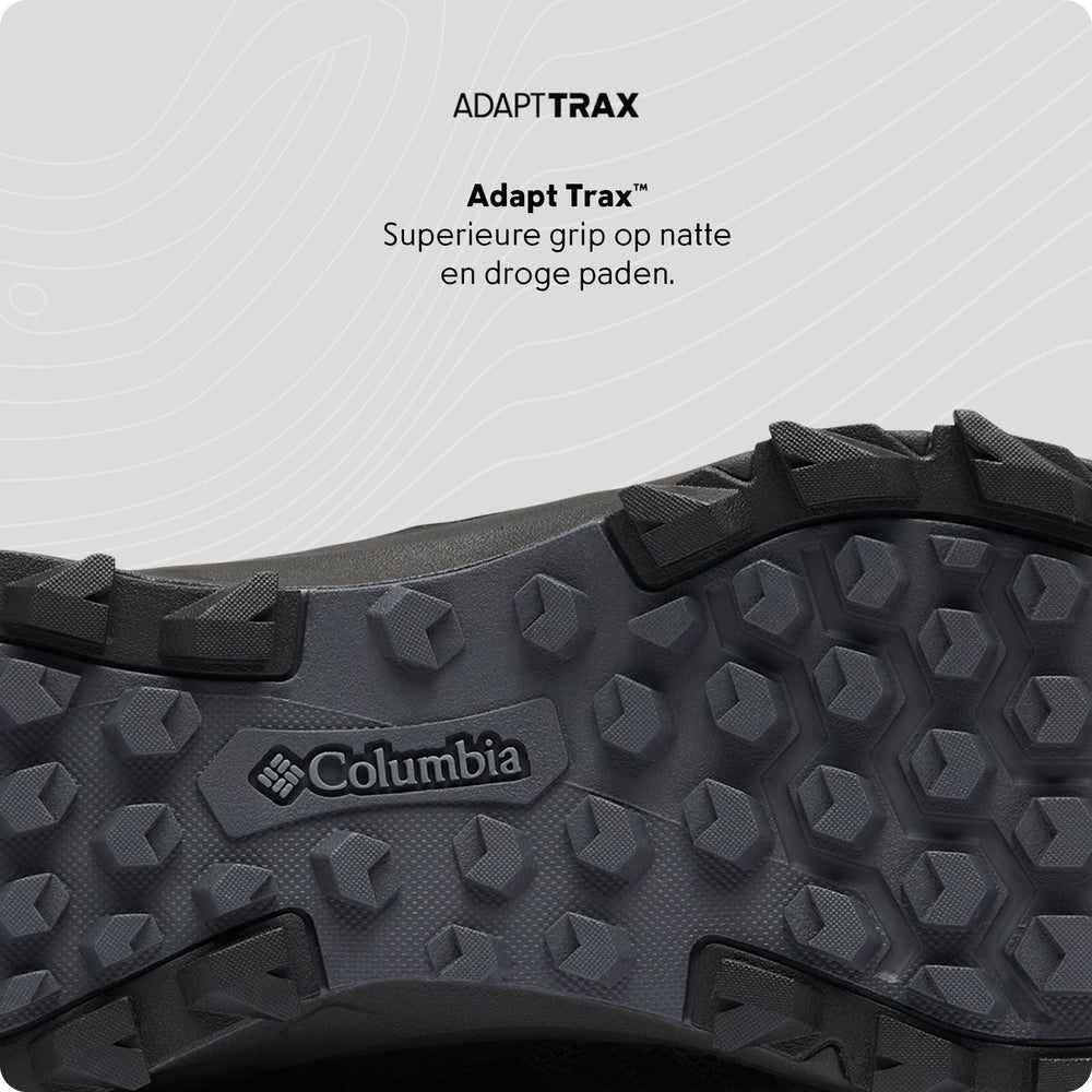 Columbia peakfreak ii outdry heren wandelschoenen - black, shark