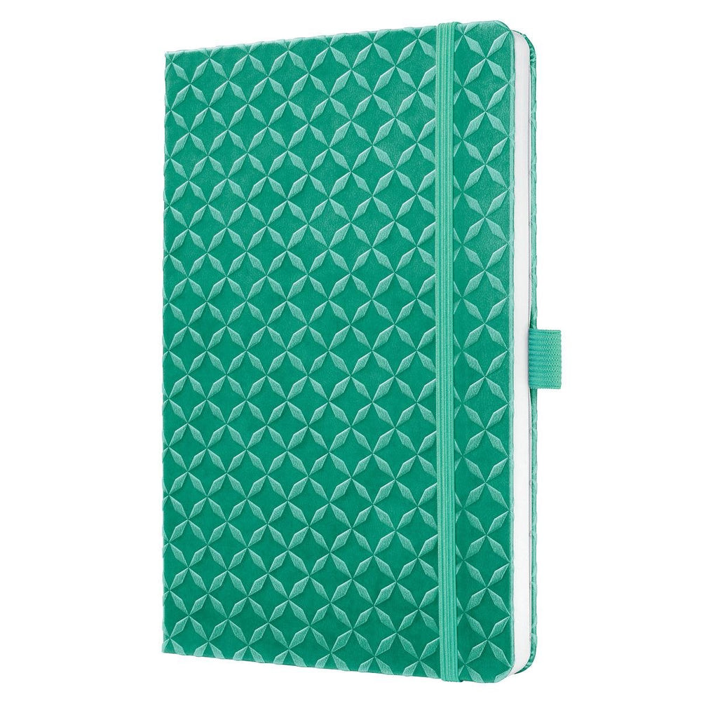 Sigel notitieboek jolie - flair - a5 - hardcover - 174 pagina's - gelinieerd - 80 grams papier - mint green - si-jn133
