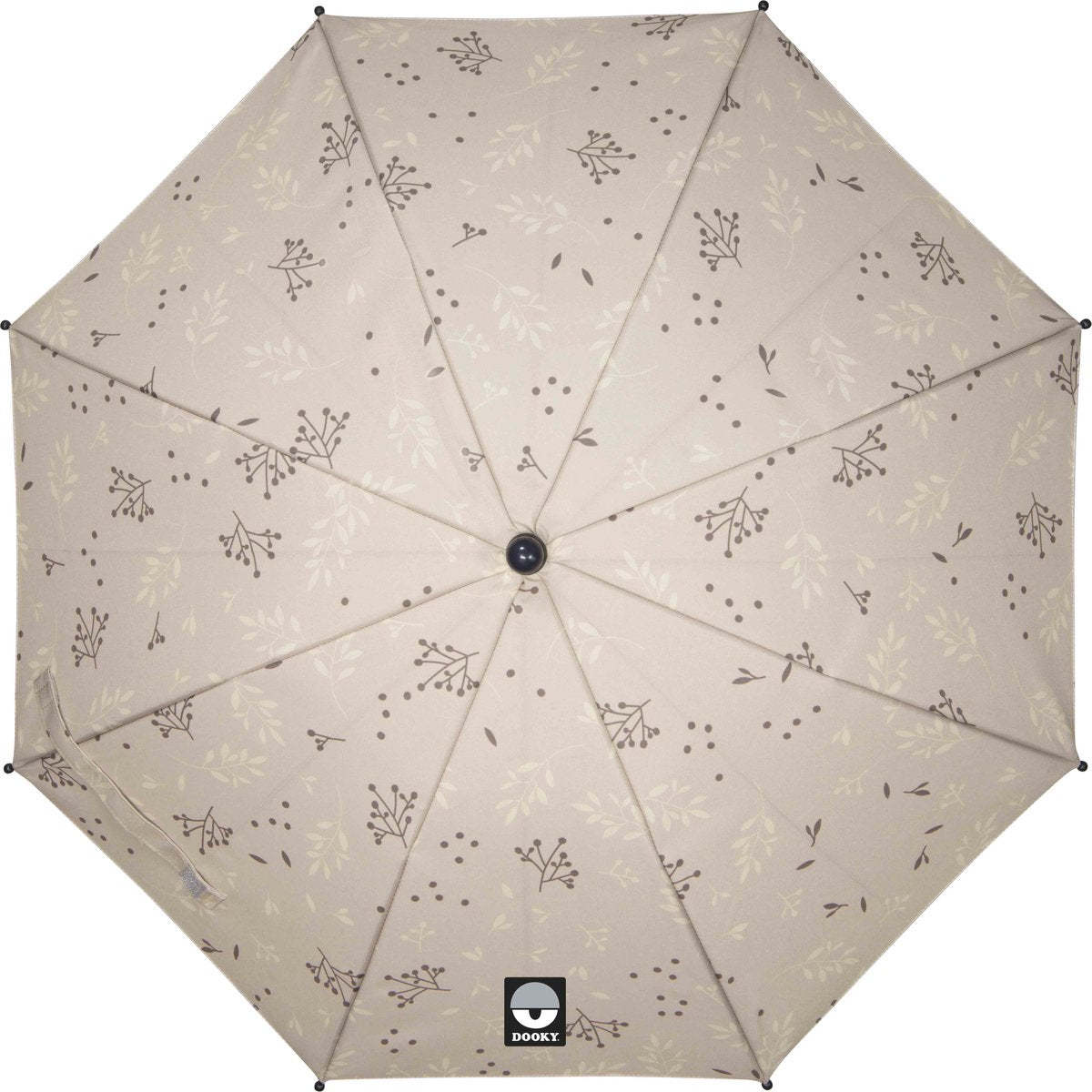 Dooky parasol kinderwagen - romantic leaves beige