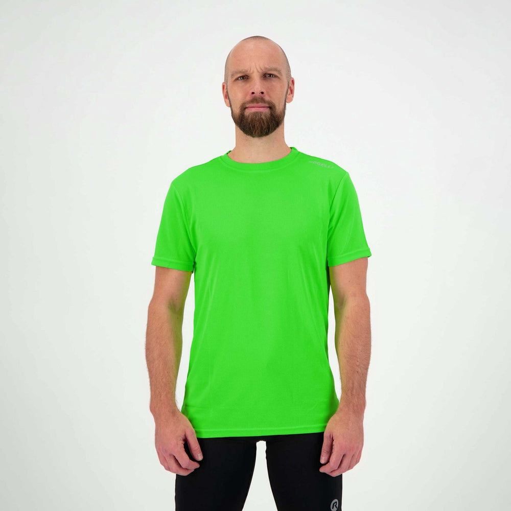 Rogelli promo hardloopshirt heren - korte mouwen - groen - xxl