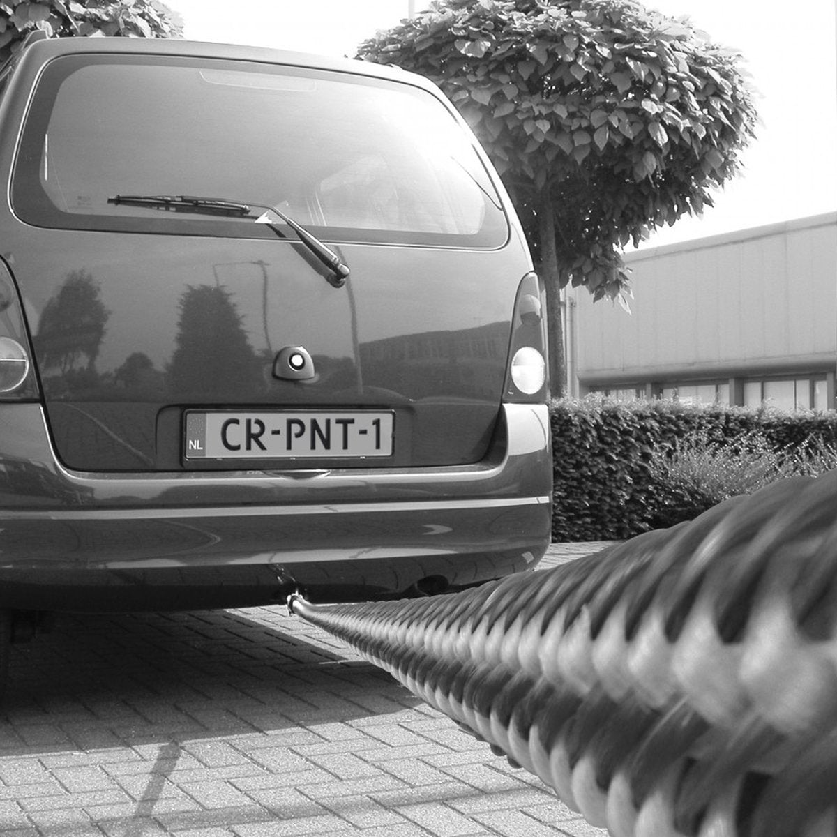 Carpoint sleepkabel stretch 2800 kg – elastisch 1,5-4 meter – met veiligheidshaken – inclusief opbergtas
