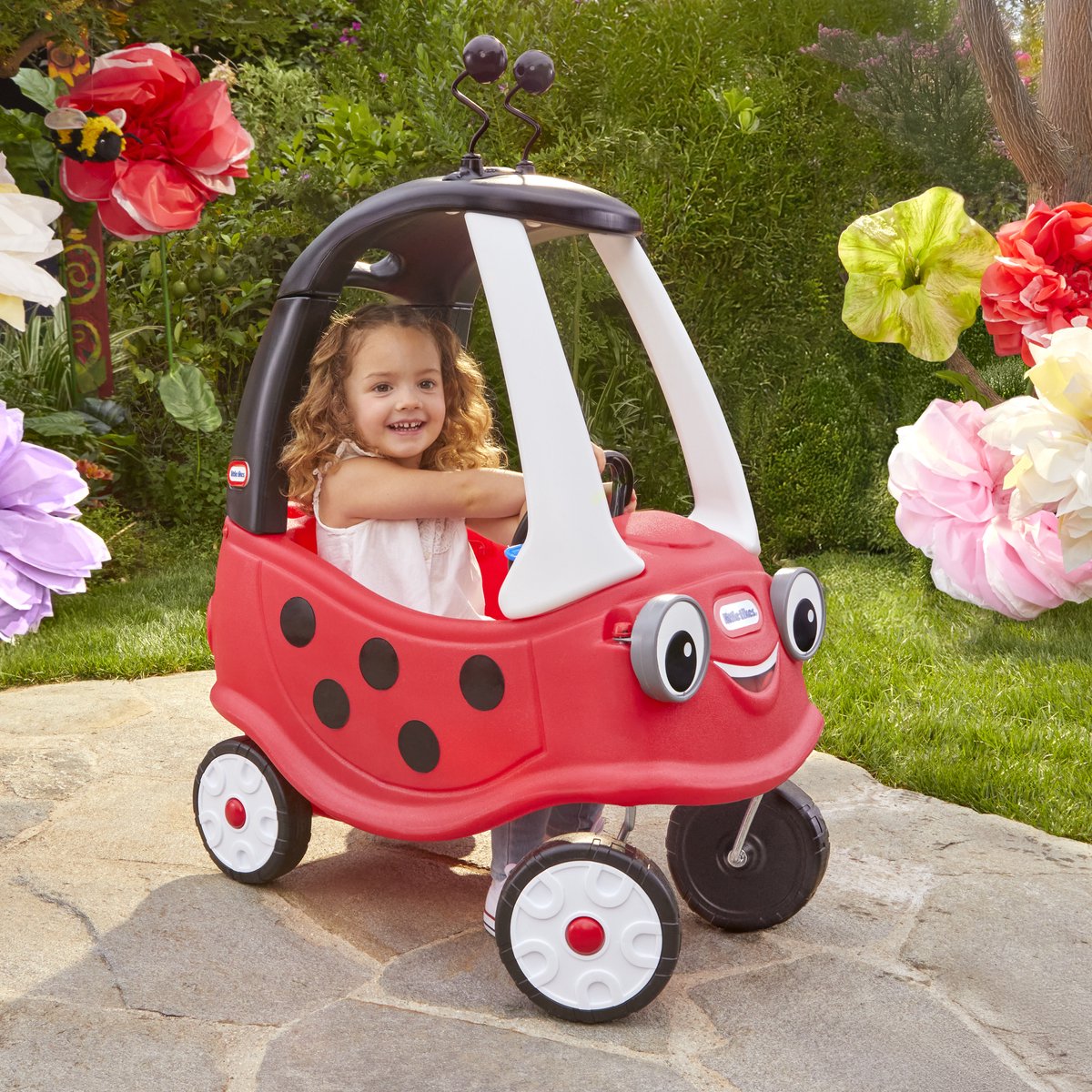 Little tikes gezellige coupe loopauto lieveheersbeestje