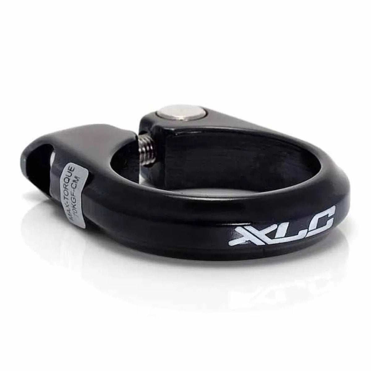 Xlc pc-b02 zadelpenklem - aluminium - 31.8mm - zwart