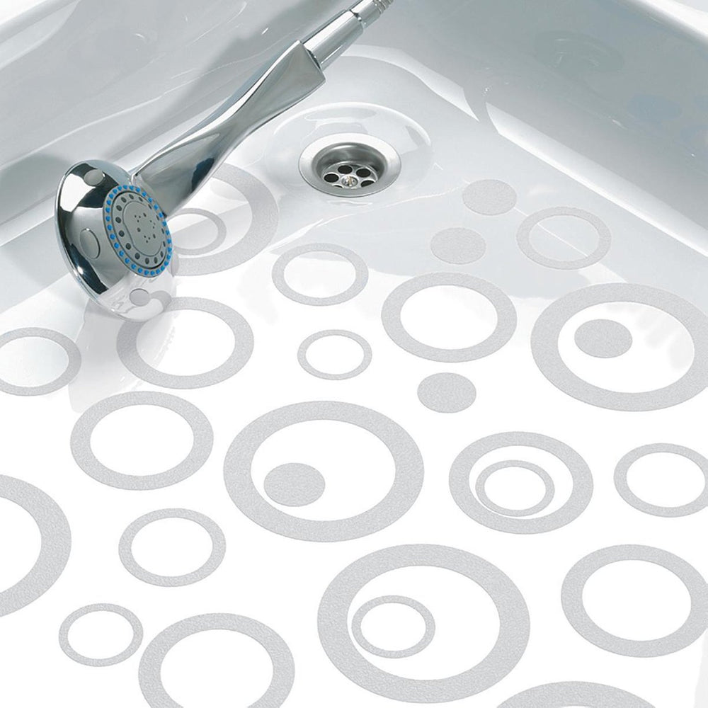Sealskin waterrings zelfklevende antislip stickers - pvc - 6 stuks - transparant