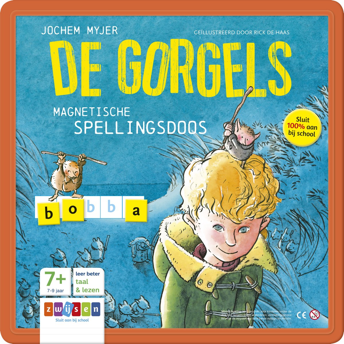 Zwijsen de gorgels magnetische spellingsdoos