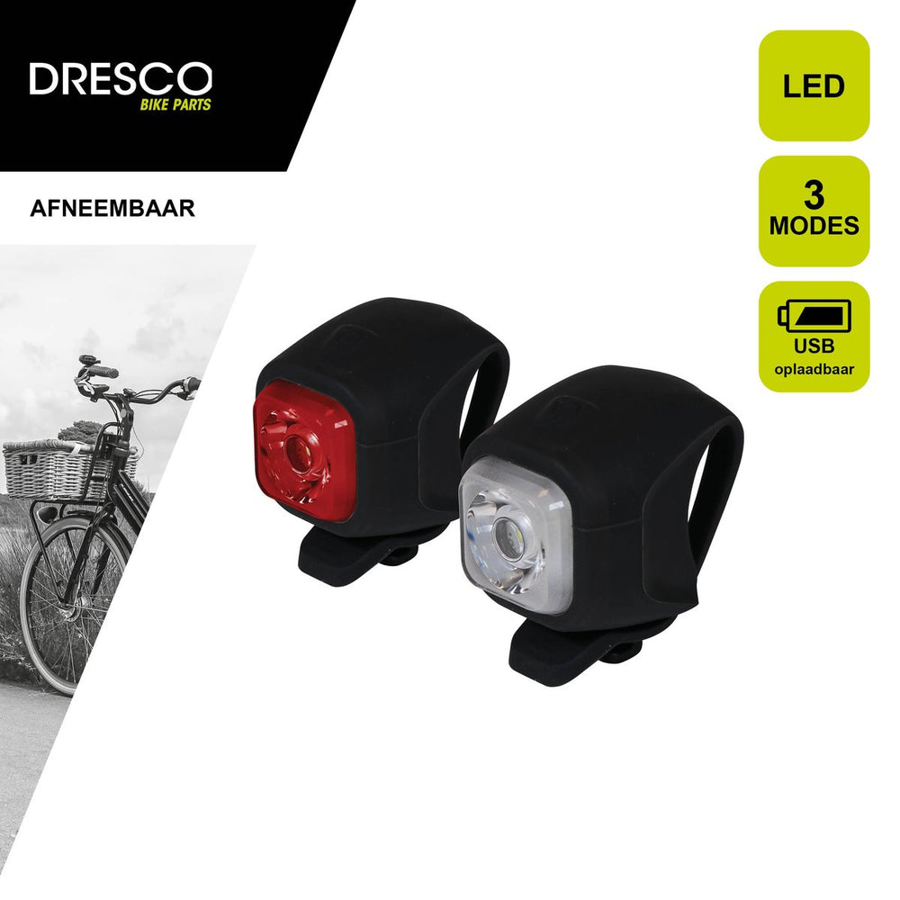 Dresco led verlichtingsset - usb oplaadbaar