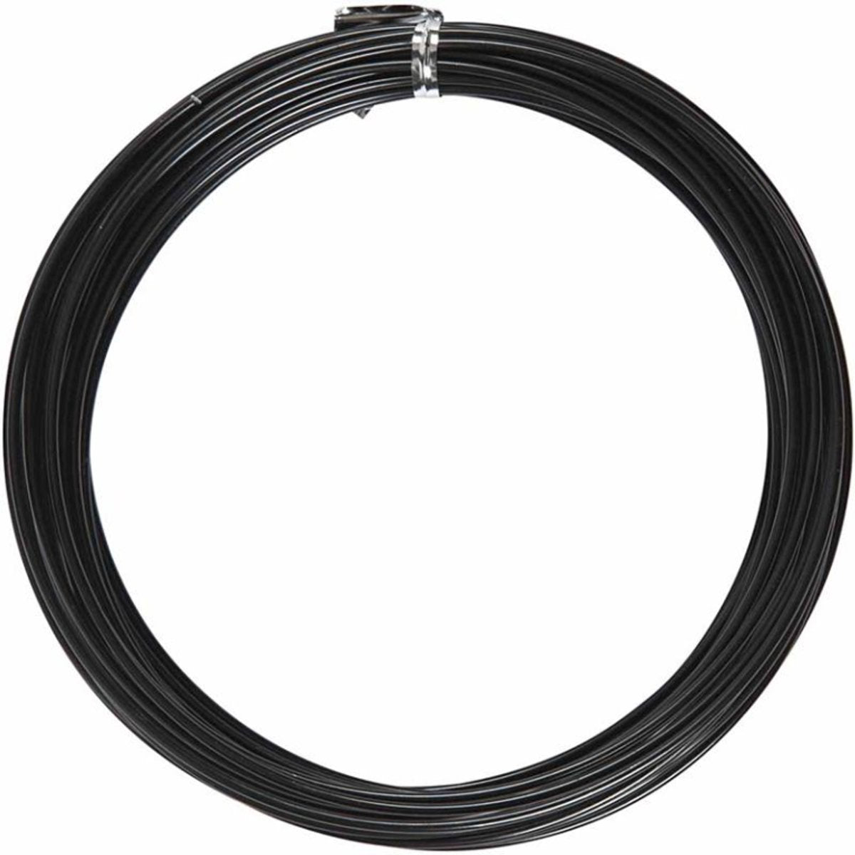 Creativ company https: www.cchobby.nl alu-draad-rond-dikte-2-mm-zwart-10-m-1-rol