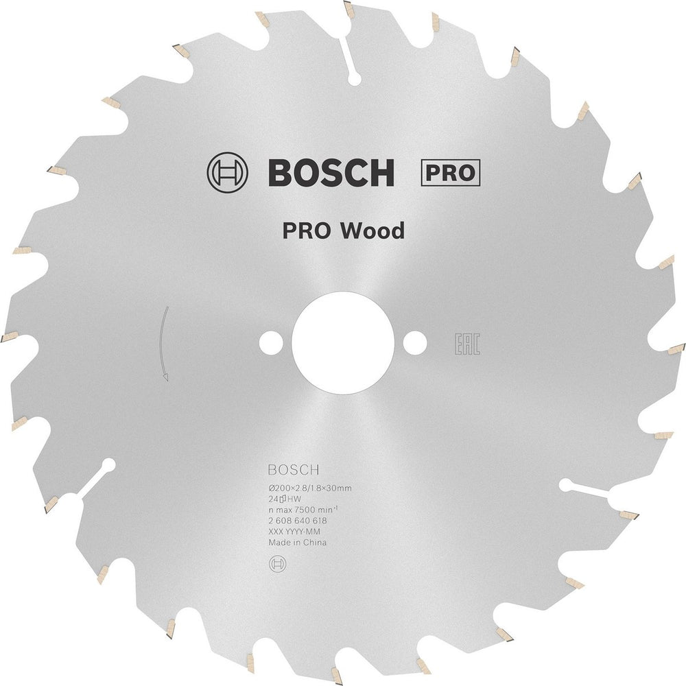 Bosch cirkzb opt 200x30x2,8 24t wz