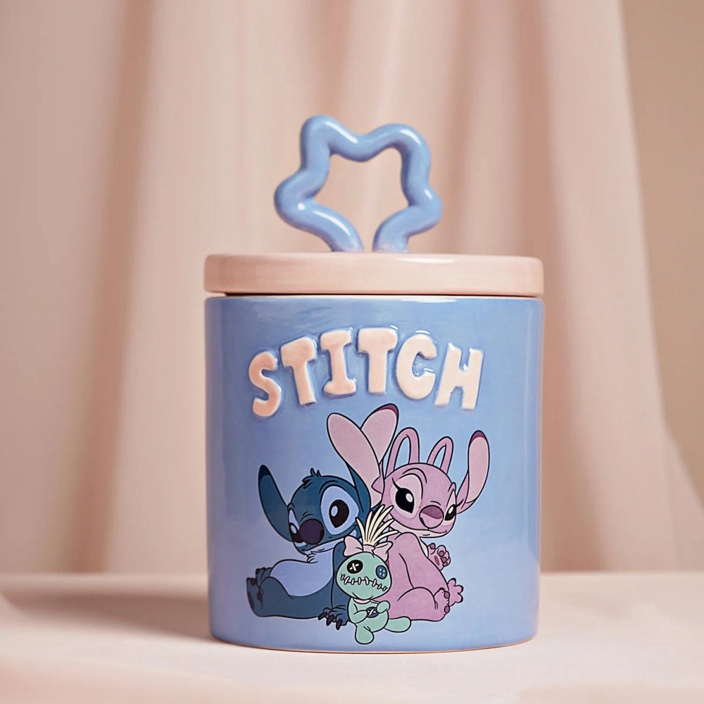 Disney stitch en angel voorraadpot