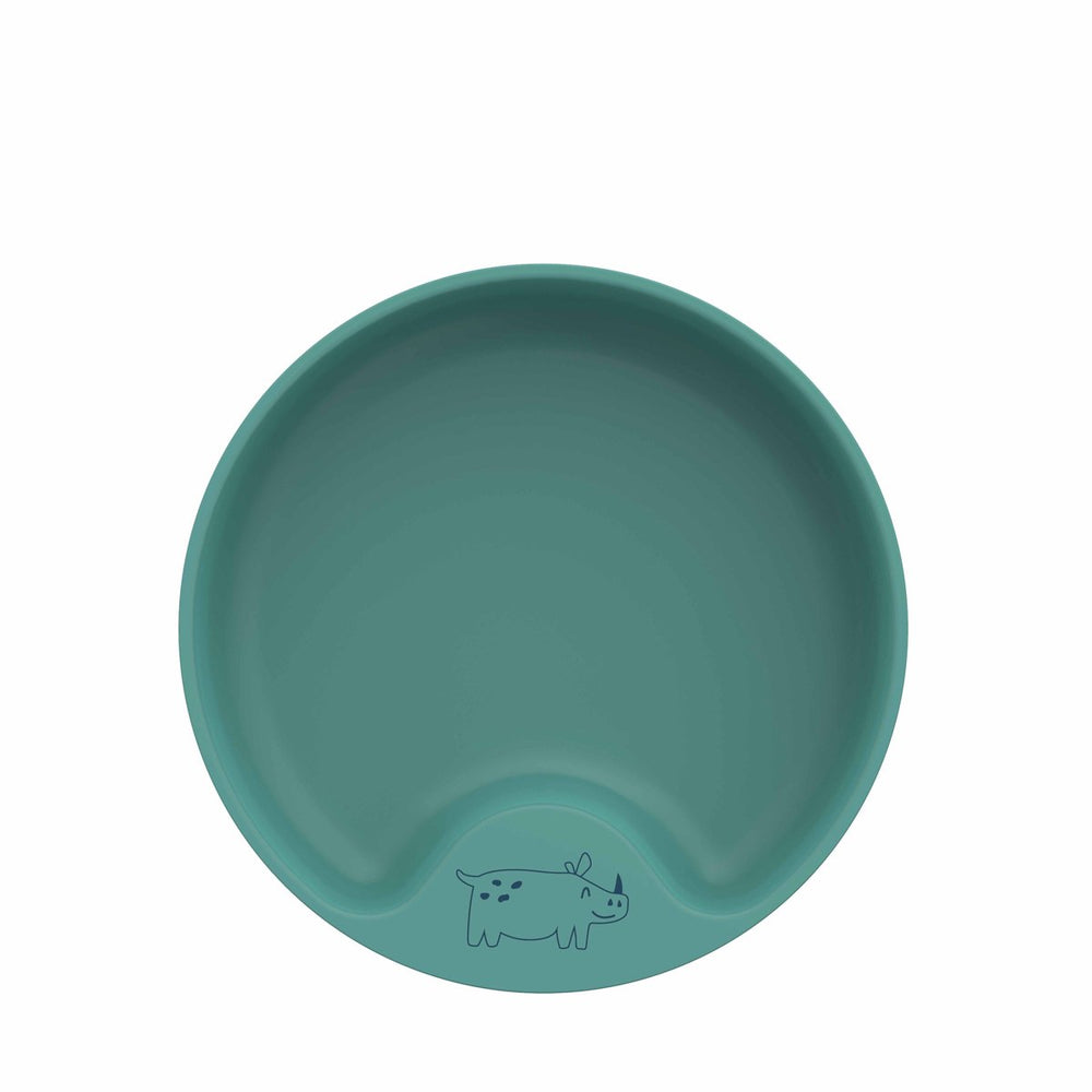 Mepal mio oefenbord - magnetronbestendig - met greep - kinderservies - deep turquoise