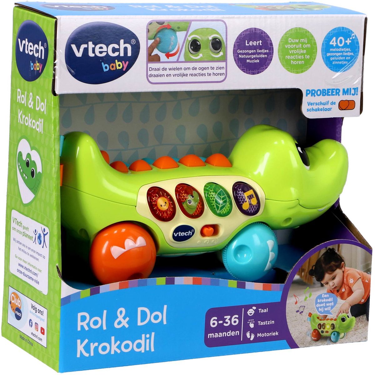 Vtech rol dol krokodil