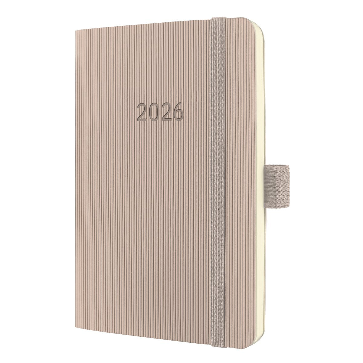 Sigel weekagenda 2026 conceptum - formaat a6 - taupe - softcover - si-c2631