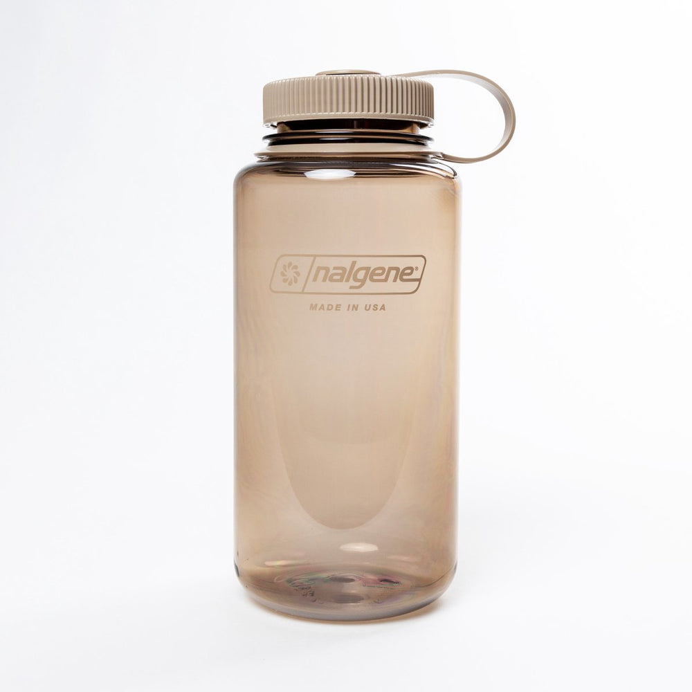 Nalgene - wide mouth bottle - drinkfles - waterfles - lekvrij - 1000ml - bpa free - sustain - mocha