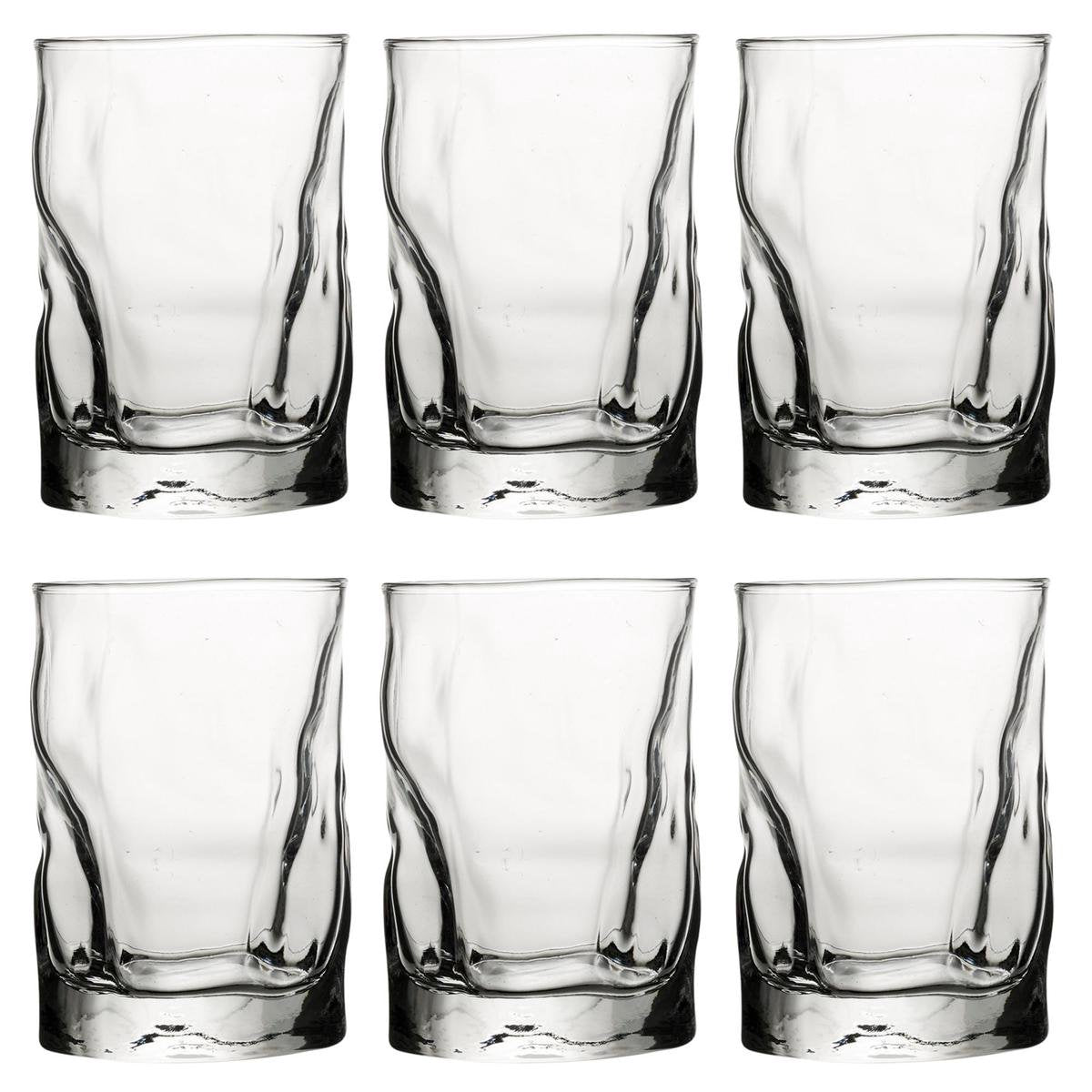 Bormioli rocco glas sorgente - transparant - 300 ml - 6 stuks