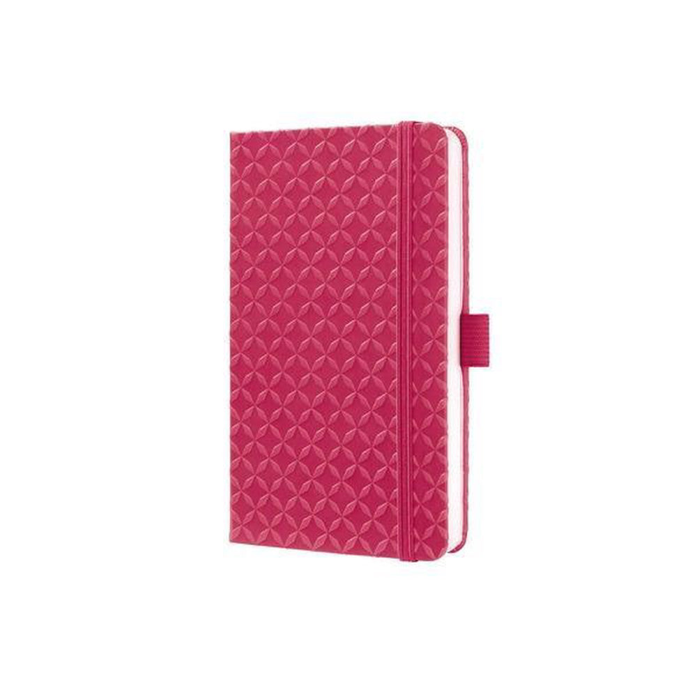 Sigel - notitieboek - jolie flair - a6 - hardcover - 174 pagina's - lijn - 80 grams papier - fuchsia roze - si-jn104