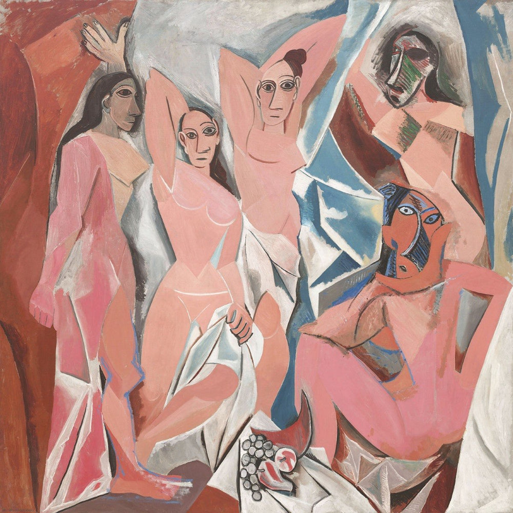Eurographics eurografiek de meisjes van avignon - pablo picasso (500).