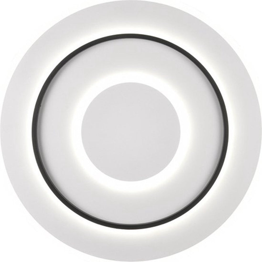 Rl live your light reality jora - plafondlamp - wit mat - incl. 1x smd 55w