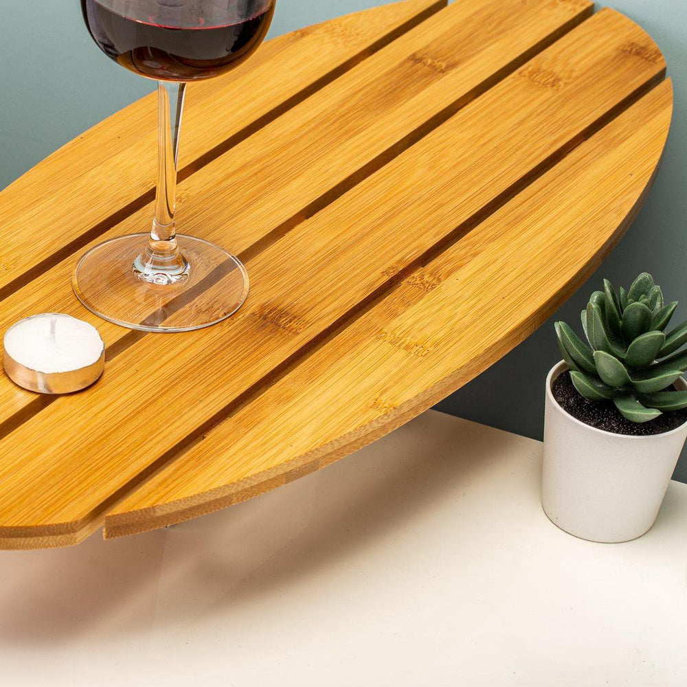 Kikkerland surfboard badplank - bijzet tafeltje badkuip - spa - moederdag cadeau