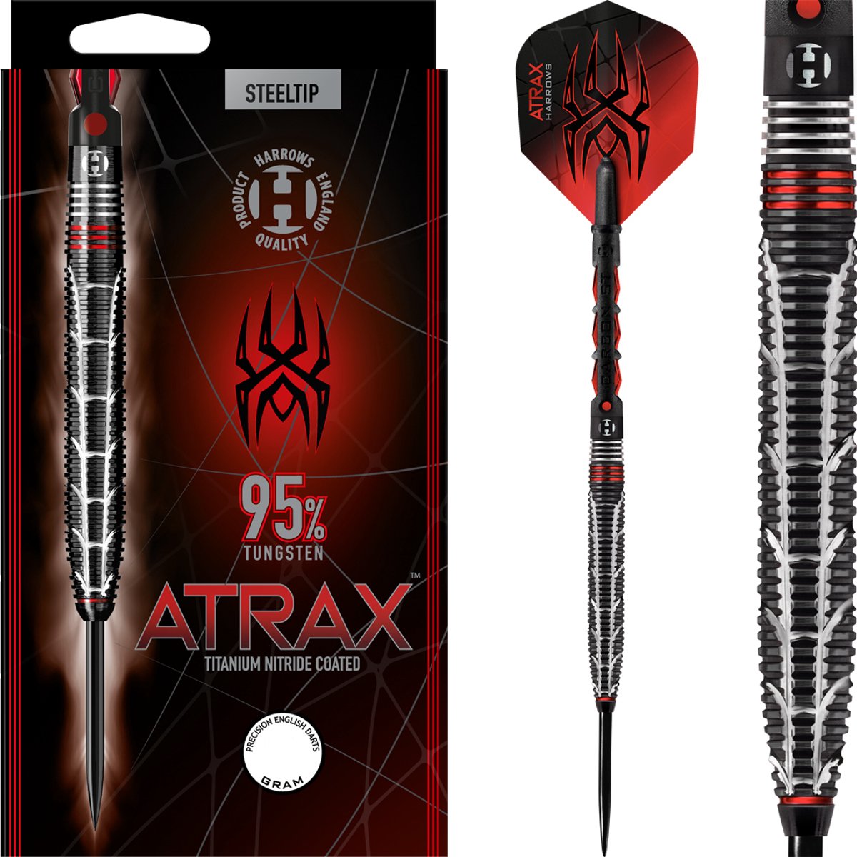 Harrows atrax 95% tungsten 23gr