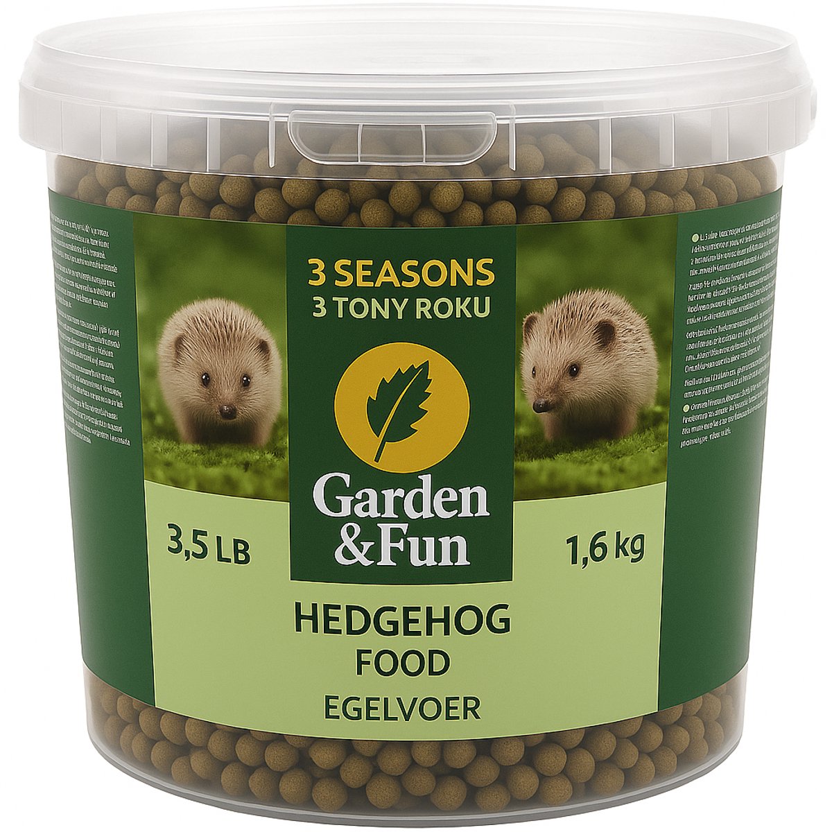Garden fun egelvoer-1,6 kilo-