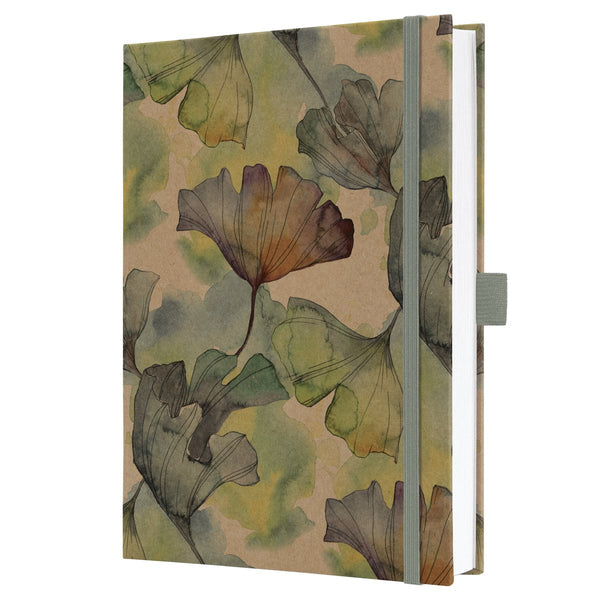 Sigel jolie notitieboek formaat a5 kraft pure ginkgo