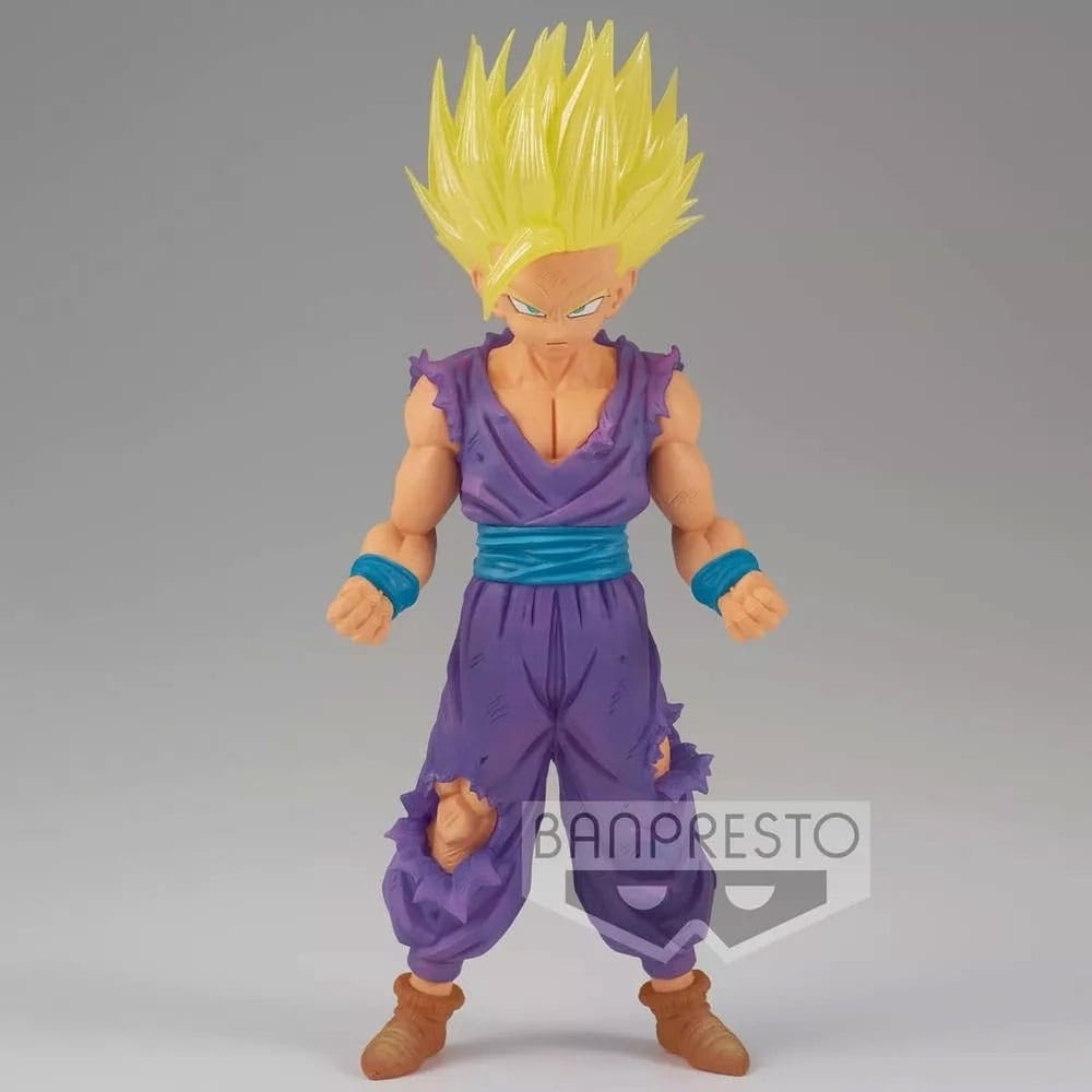 Banpresto dragon ball super clearise pvc statue super saiyan 2 son gohan 15 cm beeld