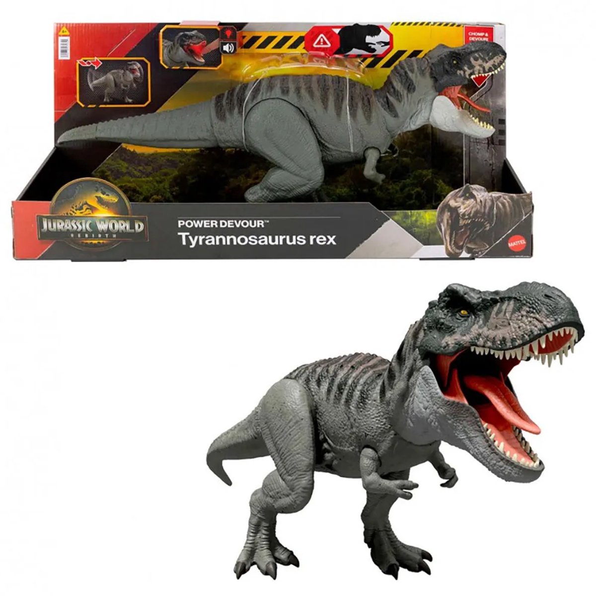 Mattel jurassic world rebirth tyrannosaurus rex