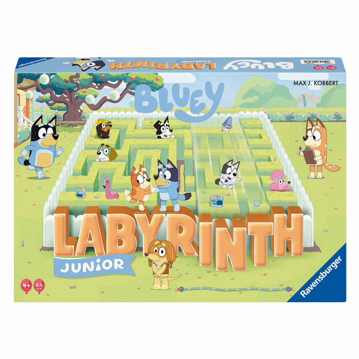 Ravensburger junior labyrint bordspel blauwachtig