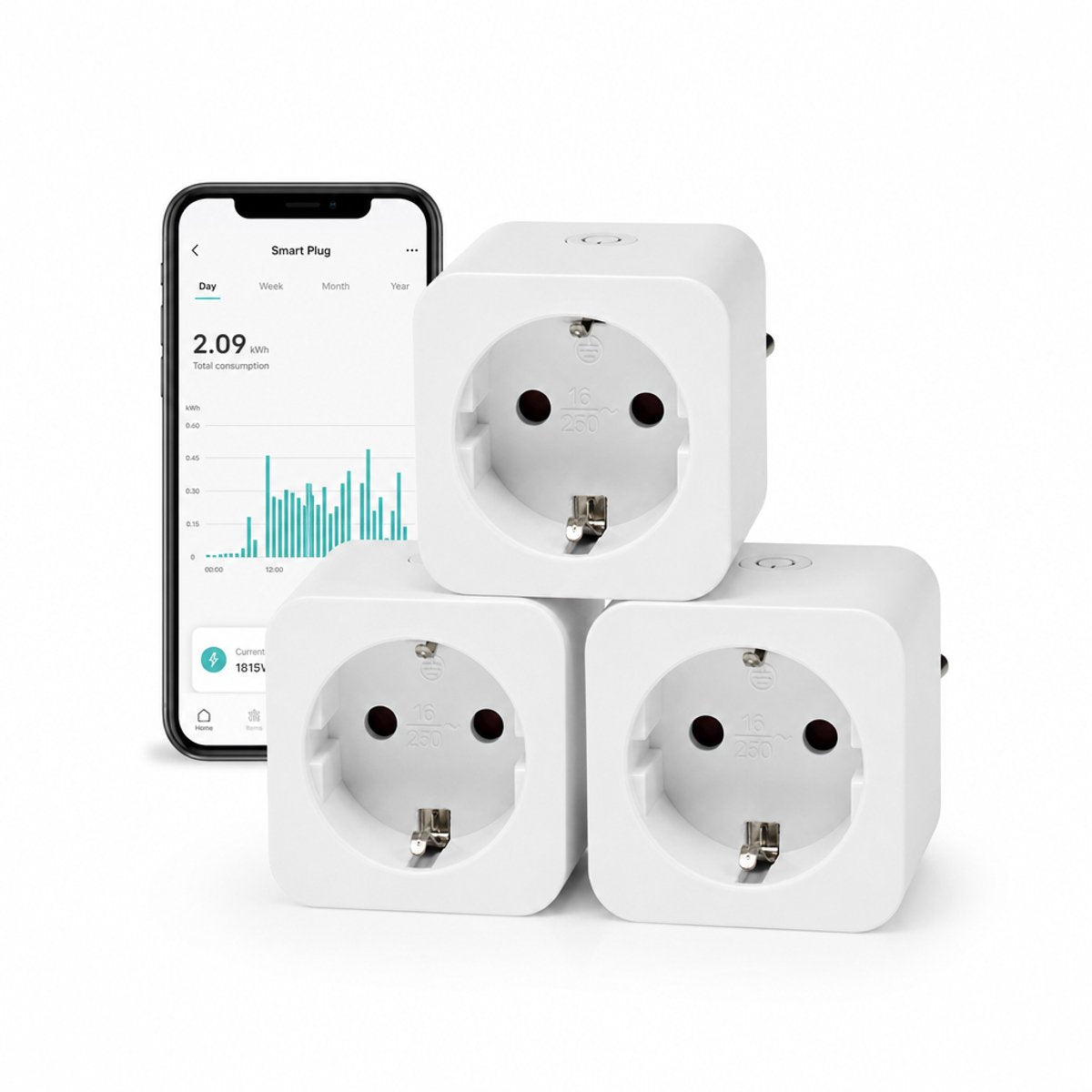 Nedis slimme stekker wifip121fwt3 wit